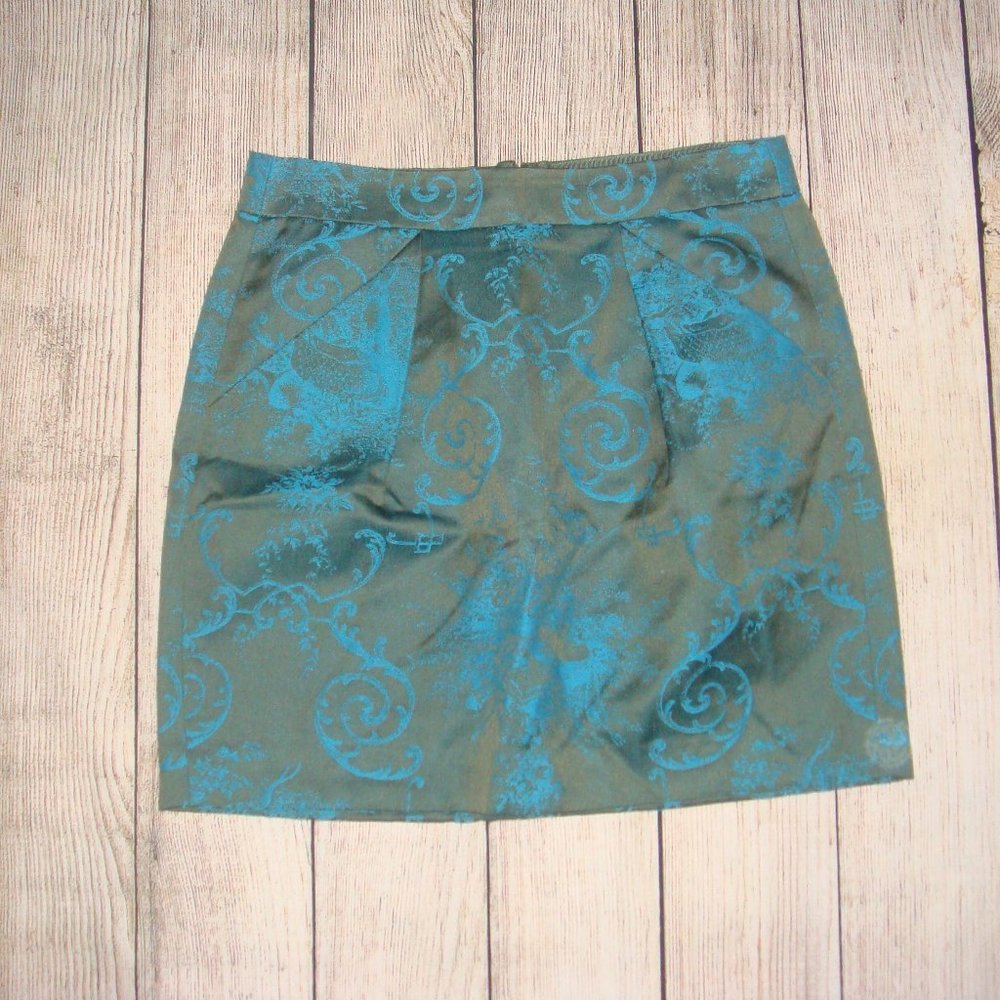 J. Crew Tapestry Look Skirt 6